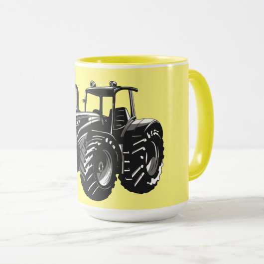 Boerderij Tractor Perfect Farmer's Machine Design Mok (Voorkant rechts)