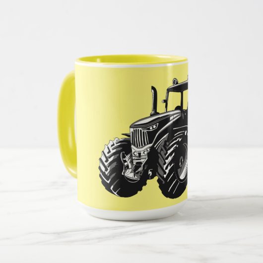 Boerderij Tractor Perfect Farmer's Machine Design Mok (Voorkant links)