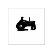 Boerderij tractor rubberstempel (Afrduk)