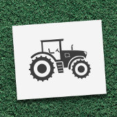 Boerderij tractor rubberstempel