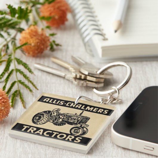  Boerderij tractor Sleutelhanger (Voorkant Rechts)