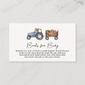 Boerderij Tractor Teddy Bear Boeken voor Baby show Informatiekaartje (Voorkant)