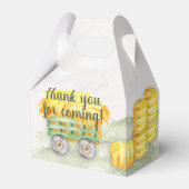 Boerderij Tractor Thema Party Boxen Bedankdoosjes (Achterkant)