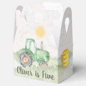 Boerderij Tractor Thema Party Boxen Bedankdoosjes (Geopend)