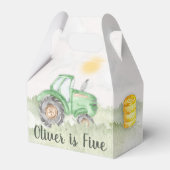Boerderij Tractor Thema Party Boxen Bedankdoosjes (Voorkant Zijde)