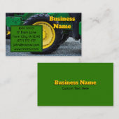 Boerderij tractor visitekaartje (Voorkant / Achterkant)