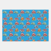 Boerderij Tractoren Verjaardagsfeest Inpakpapier Vel (Voorkant)