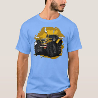 Boerderij tractormonster t-shirt