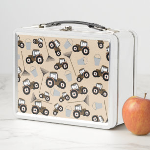 Boerderij tractorpatroonpatroonuitrusting