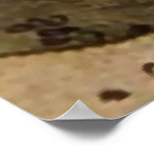 "Boerderij Troll" van de Zweedse tekenaar John Bau Poster (Hoek)