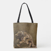 "Boerderij Troll" van de Zweedse tekenaar John Bau Tote Bag (Achterkant)