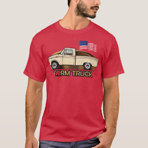 Boerderij Truck Tan T-shirt