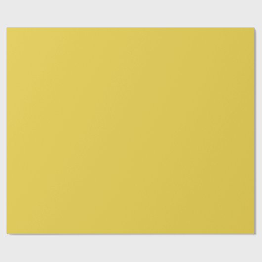 Boerderij Tuin Geel Cadeaupapier (Vlak)