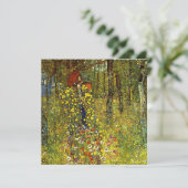 Boerderij tuin met Crucifix door Gustav Klimt (Staand voorkant)