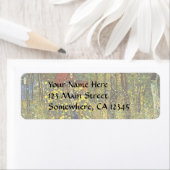 Boerderij tuin met Crucifix door Gustav Klimt Etiket (Insitu)