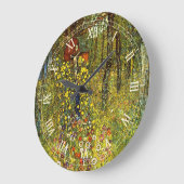 Boerderij tuin met Crucifix door Gustav Klimt Grote Klok (Hoek)