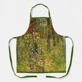 Boerderij tuin met Crucifix door Gustav Klimt Schort (Voorkant)