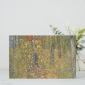 Boerderij tuin met kroonfixeermiddel (door Gustav  Briefpapier (Staand voorkant)