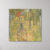 Boerderij tuin met kroonfixeermiddel (door Gustav  Canvas Afdruk (Voorkant)