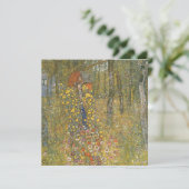 Boerderij tuin met kroonfixeermiddel (door Gustav  Kaart (Staand voorkant)