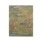 Boerderij tuin met kroonfixeermiddel (door Gustav  Notitieblok (Linkerzijde)