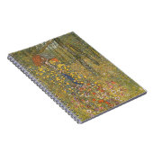 Boerderij tuin met kroonfixeermiddel (door Gustav  Notitieboek (Rechterzijde)