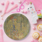 Boerderij tuin met kroonfixeermiddel (door Gustav  Papieren Bordje (Feest)