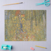 Boerderij tuin met kroonfixeermiddel (door Gustav  Tissuepapier (Craft)