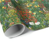 Boerderij tuin met zonnebloemen cadeaupapier (Rol Hoek)