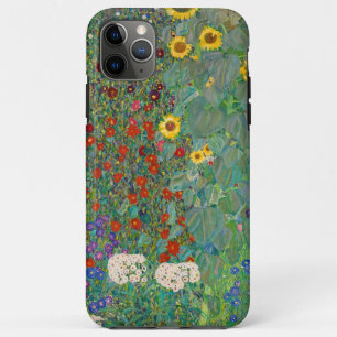 Boerderij tuin met zonnebloemen door Gustav Klimt Case-Mate iPhone Case