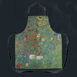 Boerderij tuin met zonnebloemen door Gustav Klimt Schort<br><div class="desc">Cook of creëer in stijl met onze Boerderij Garden met zonnebloemen door het schort van Gustav Klimt. Dit schort is voorzien van een verbluffende afdruk van Klimt's beroemde kunstwerk, die levendige zonnebloemen laat zien en groen maakt. Of je nu een gekruiste chef of een creatieve kunstenaar bent, deze Boerderij Garden...</div>