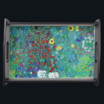 Boerderij tuin met zonnebloemen, Gustav Klimt Dienblad<br><div class="desc">Gustav Klimt (14 juli 1862 - 6 februari 1918) was een Oostenrijkse symboliek schilder en een van de meest prominente leden van de Wenen Secessiebeweging. Klimt wordt genoteerd voor zijn schilderijen, moorden, schetsen en andere voorwerpen. Naast zijn figuurwerk, dat onder meer bestaat uit aantijgingen en portretten, schilderde hij landschappen. Onder...</div>