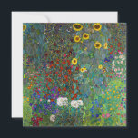 Boerderij Tuin met Zonnebloemen | Gustav Klimt | K<br><div class="desc">Boerderij Garden met zonnebloemen is een schilderij van Gustav Klimt uit 1907.</div>