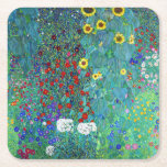 Boerderij tuin met zonnebloemen, Gustav Klimt Kartonnen Onderzetters<br><div class="desc">Gustav Klimt (14 juli 1862 - 6 februari 1918) was een Oostenrijkse symboliek schilder en een van de meest prominente leden van de Wenen Secessiebeweging. Klimt wordt genoteerd voor zijn schilderijen, moorden, schetsen en andere voorwerpen. Naast zijn figuurwerk, dat onder meer bestaat uit aantijgingen en portretten, schilderde hij landschappen. Onder...</div>