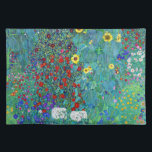 Boerderij tuin met zonnebloemen, Gustav Klimt Placemat<br><div class="desc">Gustav Klimt (14 juli 1862 - 6 februari 1918) was een Oostenrijkse symboliek schilder en een van de meest prominente leden van de Wenen Secessiebeweging. Klimt wordt genoteerd voor zijn schilderijen, moorden, schetsen en andere voorwerpen. Naast zijn figuurwerk, dat onder meer bestaat uit aantijgingen en portretten, schilderde hij landschappen. Onder...</div>