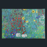 Boerderij tuin met zonnebloemen, Gustav Klimt Placemat<br><div class="desc">Gustav Klimt (14 juli 1862 - 6 februari 1918) was een Oostenrijkse symboliek schilder en een van de meest prominente leden van de Wenen Secessiebeweging. Klimt wordt genoteerd voor zijn schilderijen, moorden, schetsen en andere voorwerpen. Naast zijn figuurwerk, dat onder meer bestaat uit aantijgingen en portretten, schilderde hij landschappen. Onder...</div>