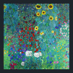 Boerderij tuin met zonnebloemen, Gustav Klimt Poster<br><div class="desc">Gustav Klimt (14 juli 1862 - 6 februari 1918) was een Oostenrijkse symboliek schilder en een van de meest prominente leden van de Wenen Secessiebeweging. Klimt wordt genoteerd voor zijn schilderijen, moorden, schetsen en andere voorwerpen. Naast zijn figuurwerk, dat onder meer bestaat uit aantijgingen en portretten, schilderde hij landschappen. Onder...</div>