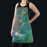 Boerderij tuin met zonnebloemen, Gustav Klimt Schort<br><div class="desc">Gustav Klimt (14 juli 1862 - 6 februari 1918) was een Oostenrijkse symboliek schilder en een van de meest prominente leden van de Wenen Secessiebeweging. Klimt wordt genoteerd voor zijn schilderijen, moorden, schetsen en andere voorwerpen. Naast zijn figuurwerk, dat onder meer bestaat uit aantijgingen en portretten, schilderde hij landschappen. Onder...</div>