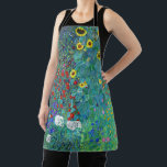 Boerderij tuin met zonnebloemen, Gustav Klimt Schort<br><div class="desc">Gustav Klimt (14 juli 1862 - 6 februari 1918) was een Oostenrijkse symboliek schilder en een van de meest prominente leden van de Wenen Secessiebeweging. Klimt wordt genoteerd voor zijn schilderijen, moorden, schetsen en andere voorwerpen. Naast zijn figuurwerk, dat onder meer bestaat uit aantijgingen en portretten, schilderde hij landschappen. Onder...</div>