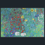 Boerderij tuin met zonnebloemen, Gustav Klimt Tissuepapier<br><div class="desc">Gustav Klimt (14 juli 1862 - 6 februari 1918) was een Oostenrijkse symboliek schilder en een van de meest prominente leden van de Wenen Secessiebeweging. Klimt wordt genoteerd voor zijn schilderijen, moorden, schetsen en andere voorwerpen. Naast zijn figuurwerk, dat onder meer bestaat uit aantijgingen en portretten, schilderde hij landschappen. Onder...</div>