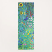 Boerderij tuin met zonnebloemen, Gustav Klimt Yogamat (Voorkant)