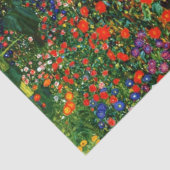 Boerderij tuin met zonnebloemen tissuepapier (Detail)