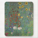 Boerderij Tuinbloemen door Gustav Klimt Painting Muismat<br><div class="desc">Imperiale Oostenrijkse schilder Gustav Klimt's meesterwerk : Boerderij tuin met zonnebloemen</div>