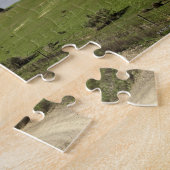 Boerderij twijngaarden tussen tarwevelden, Caledon Legpuzzel (Zijkant)