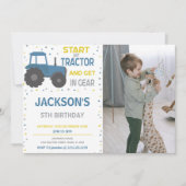  Boerderij Uitnodigingen voor kinderen (Voorkant)