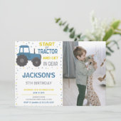  Boerderij Uitnodigingen voor kinderen (Staand voorkant)