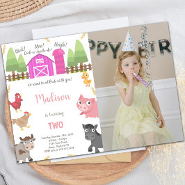  Boerderij Uitnodigingen voor kinderen