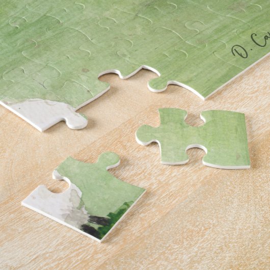 Boerderij van Amerikaanse schapen Legpuzzel (Zijkant)