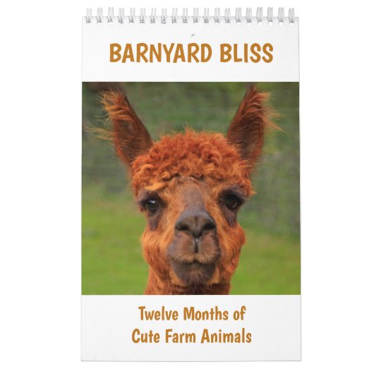 Boerderij van Barnyard Bliss Animal Kalender (Hoes)