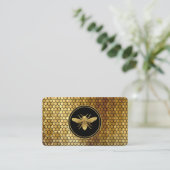 Boerderij van bijen Bee Houder Visitekaartje (Staand voorkant)